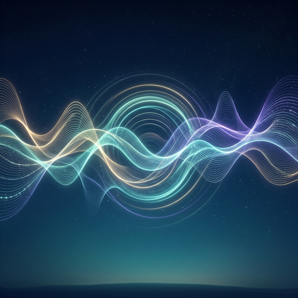 Luminous sound-like light